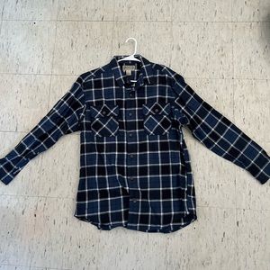 Blue Duluth Flannel Size L
